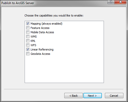 Linear Referencing Capability Linear Referencing Capability